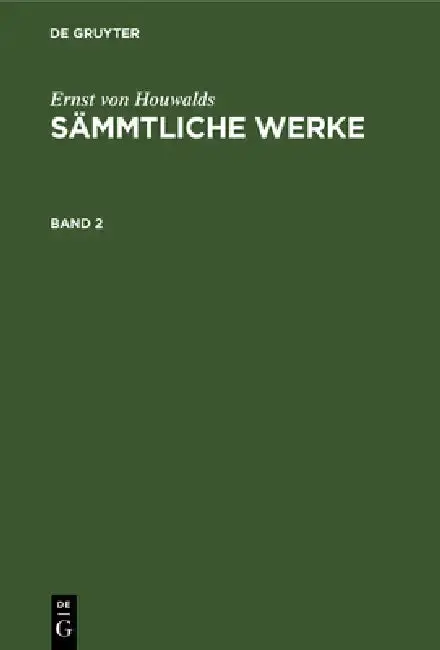 Cover of Ernst Von Houwalds