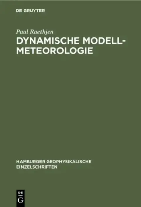 Cover of Dynamische Modell-Meteorologie