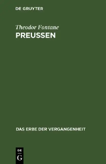 Cover of Preußen
