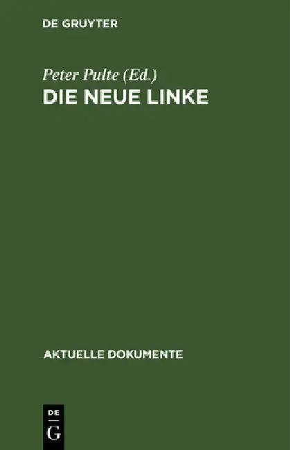 Cover of Die Neue Linke