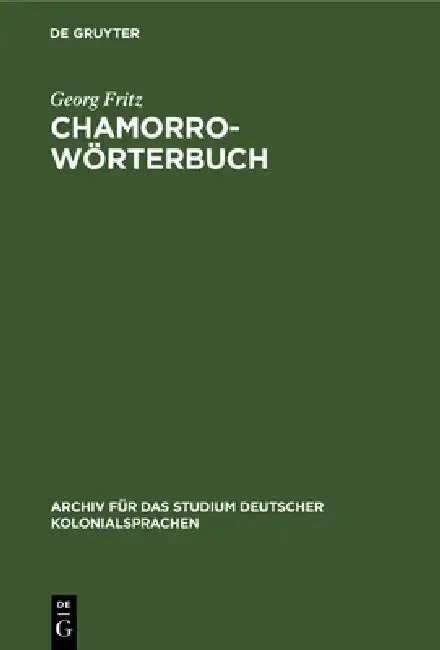 Cover of Chamorro-Wörterbuch