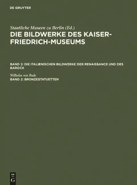 Cover of Bronzestatuetten