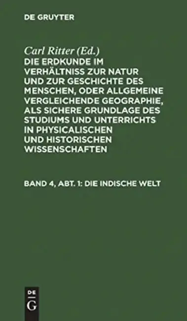 Cover of Die Indische Welt