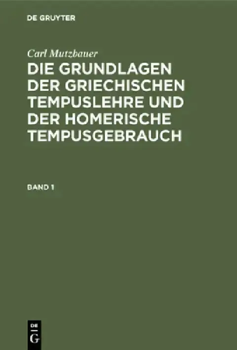 Cover of Carl Mutzbauer