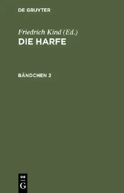 Cover of Die Harfe. Bändchen 2