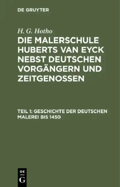 Cover of Geschichte Der Deutschen Malerei Bis 1450