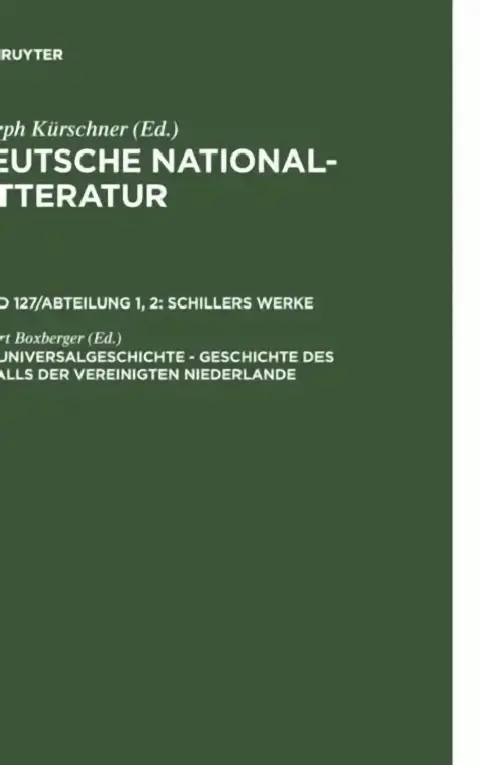 Cover of Universalgeschichte