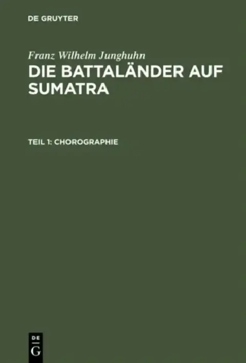 Cover of Chorographie