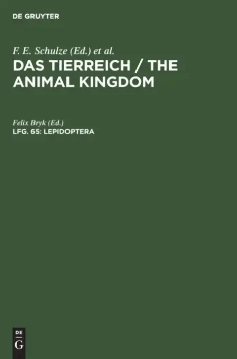 Cover of Lepidoptera