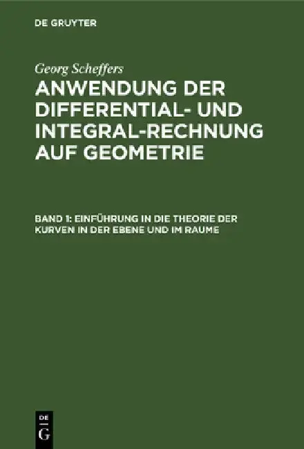 Cover of Einführung in Die Theorie Der Kurven in Der Ebene Und Im Raume