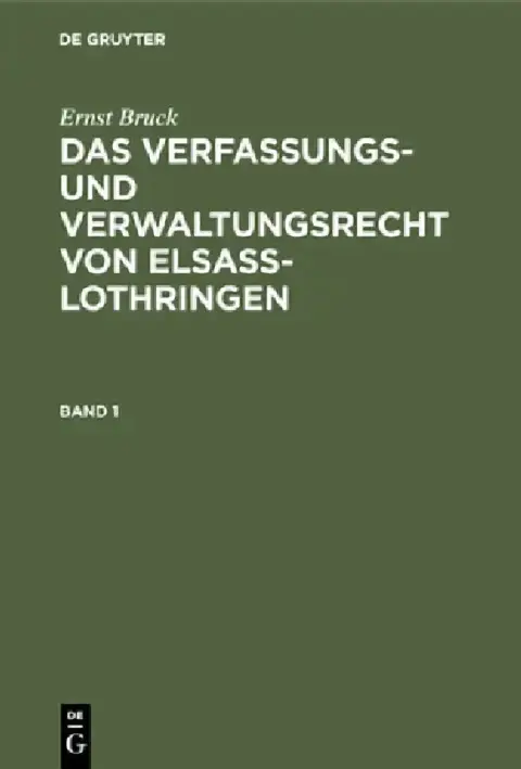 Cover of Ernst Bruck