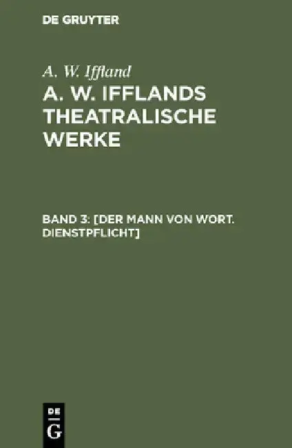 Cover of [Der Mann von Wort. Dienstpflicht]