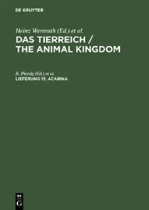 Cover of Acarina