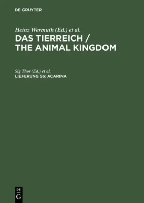 Cover of Acarina