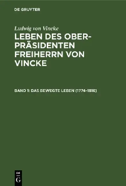 Cover of Das Bewegte Leben (1774-1816)
