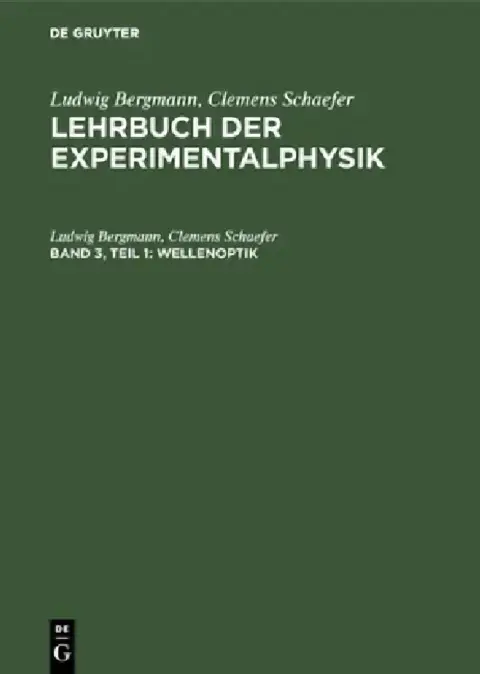 Cover of Wellenoptik