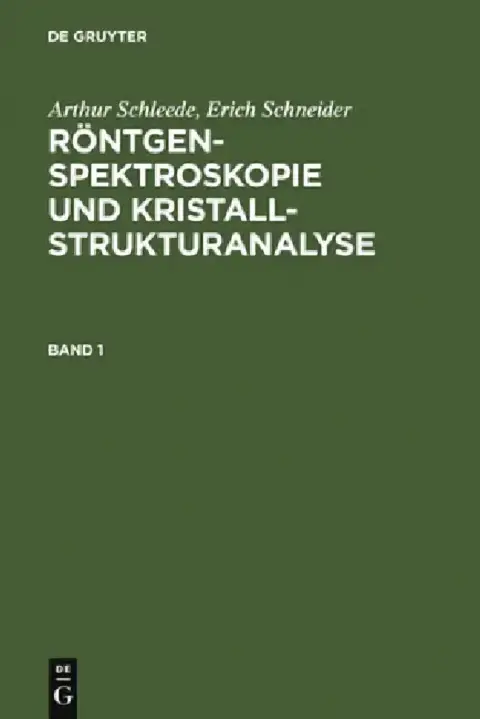 Cover of Arthur Schleede; Erich Schneider