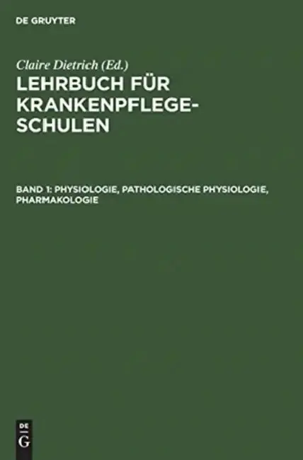 Cover of Physiologie, Pathologische Physiologie, Pharmakologie