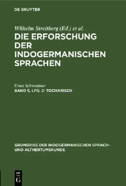 Cover of Tocharisch