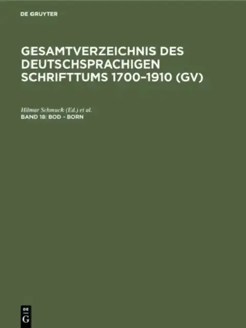 Cover of Bod - Born