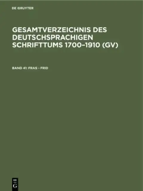Cover of Fras - Frid