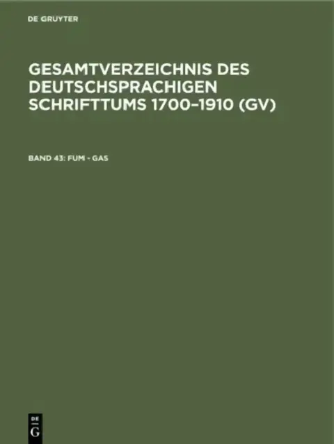 Cover of Fum - Gas