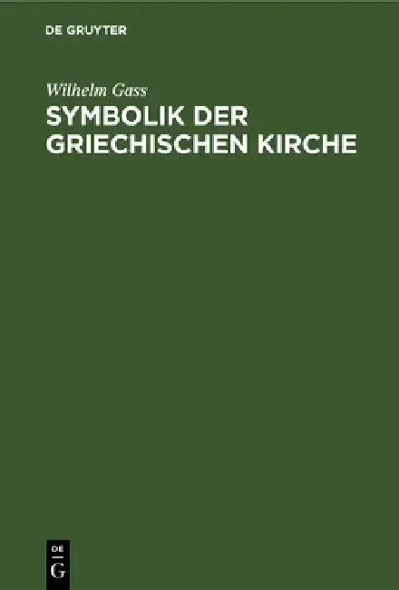 Cover of Symbolik Der Griechischen Kirche