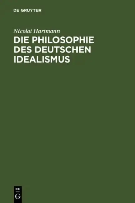 Cover of Die Philosophie des deutschen Idealismus