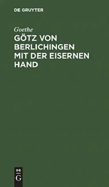 Cover of Götz von Berlichingen mit der eisernen Hand