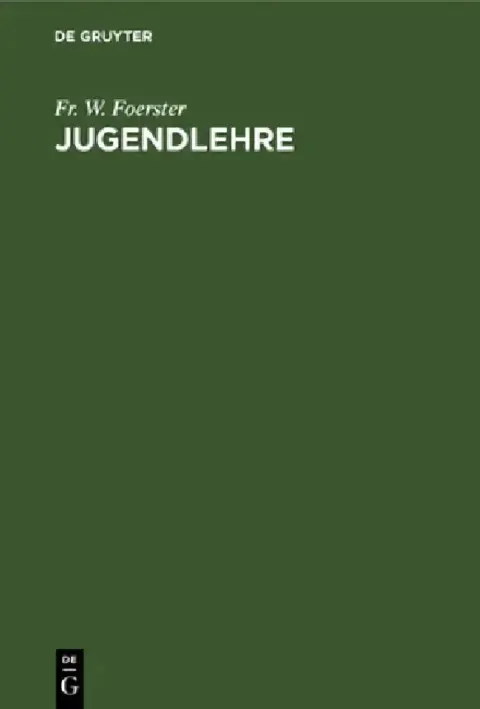 Cover of Jugendlehre