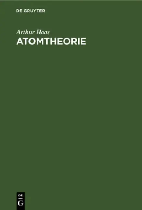 Cover of Atomtheorie