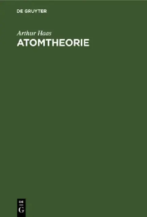 Cover of Atomtheorie