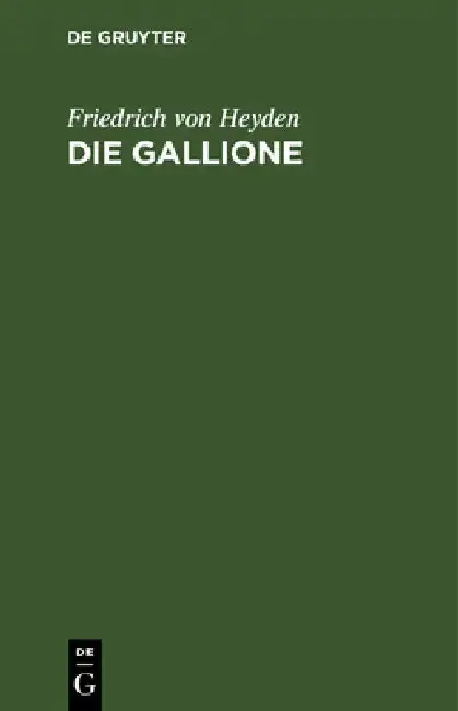 Cover of Die Gallione