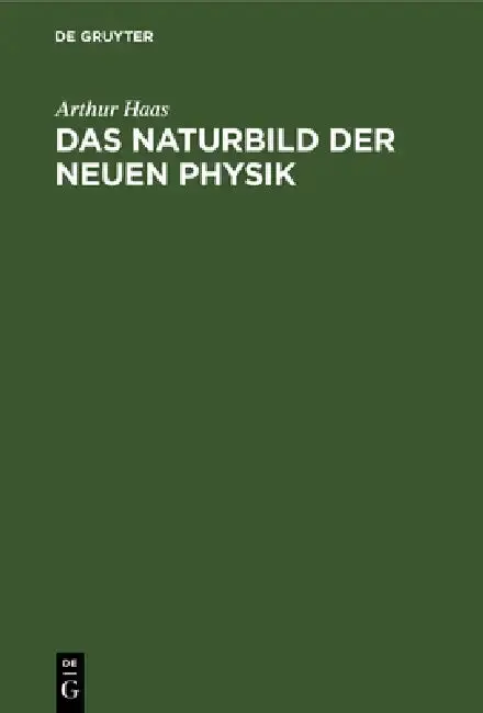Cover of Das Naturbild Der Neuen Physik