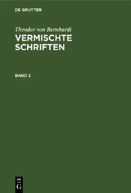 Cover of Vermischte Schriften