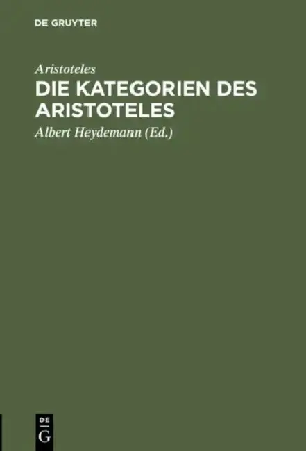 Cover of Die Kategorien des Aristoteles