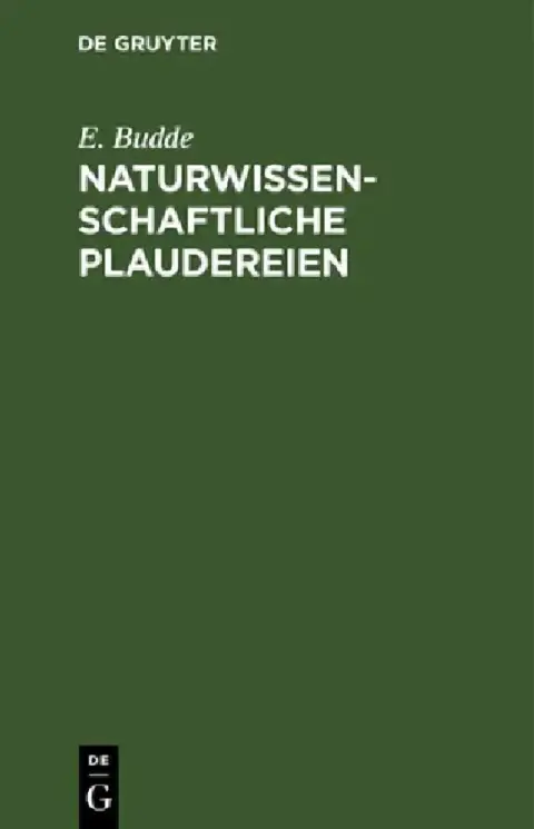 Cover of Naturwissenschaftliche Plaudereien