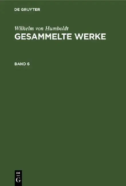 Cover of Gesammelte Werke