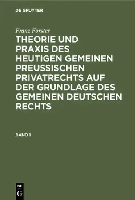 Cover of Franz Förster