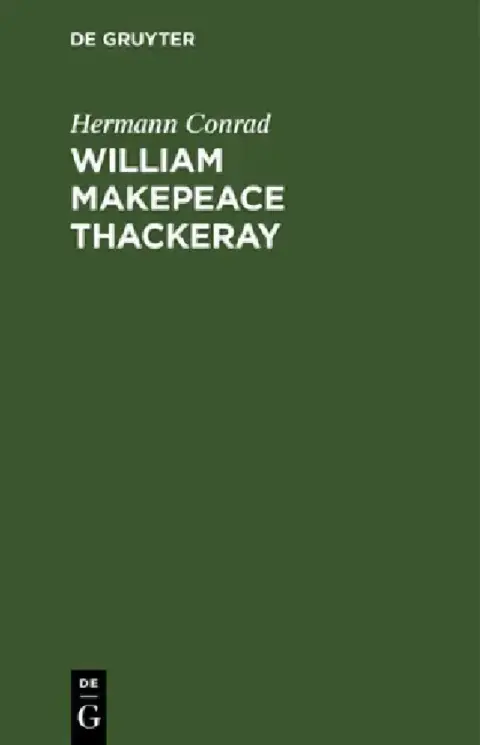 Cover of William Makepeace Thackeray