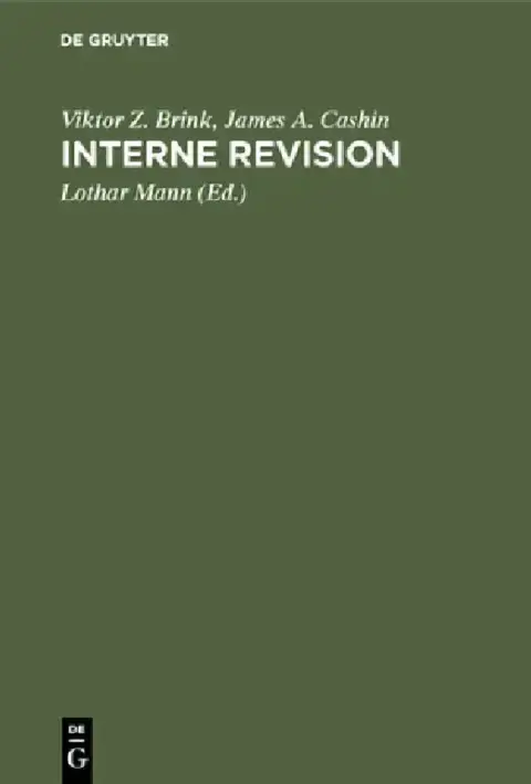 Cover of Interne Revision