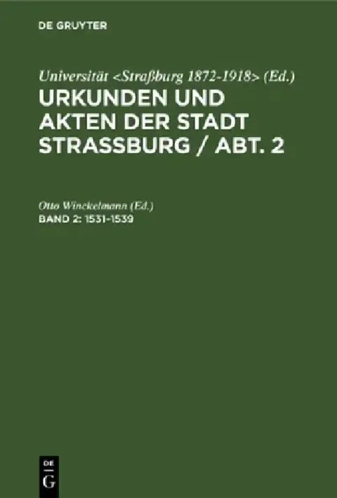 Cover of 1531-1539