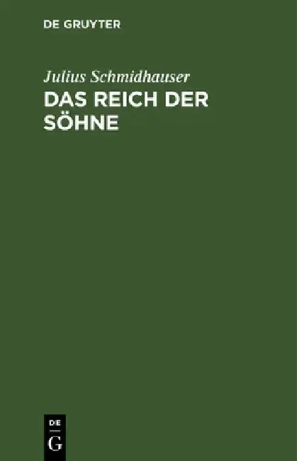 Cover of Das Reich Der Söhne