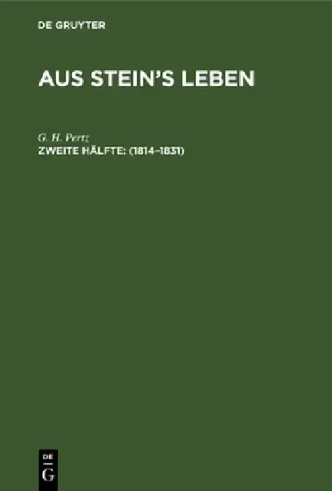 Cover of 1814-1831