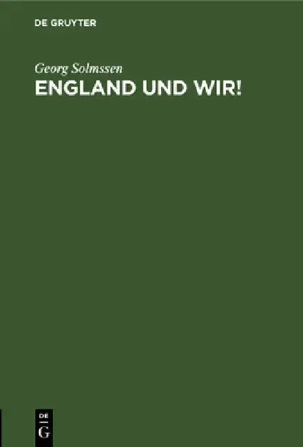 Cover of England Und Wir!