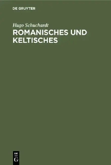 Cover of Romanisches und keltisches