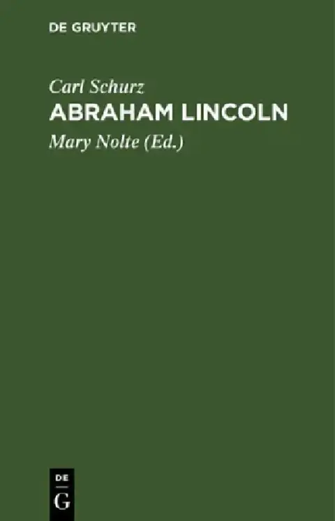 Cover of Abraham Lincoln