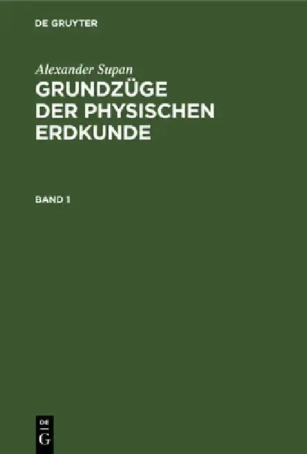 Cover of Alexander Supan