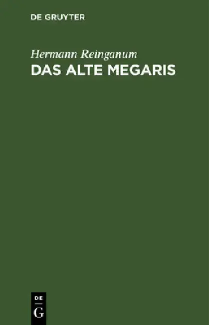 Cover of Das Alte Megaris
