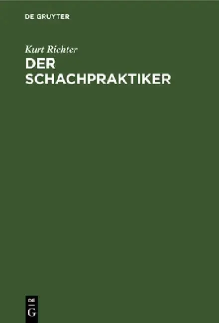 Cover of Der Schachpraktiker